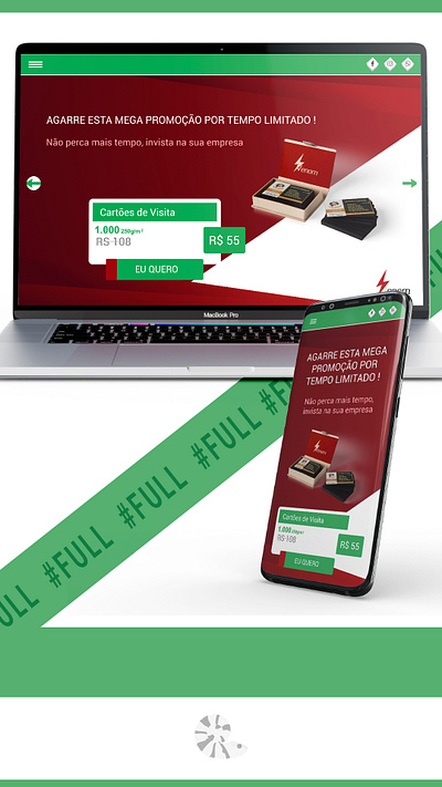 Site Venom Gráfica - FullDynamic Digital logo