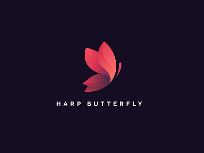 Butterfly Logo 3d app icon app logo branding church church logo design fiverr geometric logo graphic design icon illustration logo ministry logo monogram motion graphics polygonal logo tech logo ui