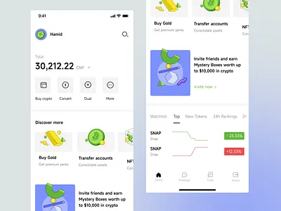 Bitcoin Trading Platform for Hong Kong customers app design trading platform ui ux