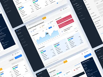 Hospital Management Dasboard 🏥 app blue chart clean components dashboard design health hospital hospital dashboard patient shadow sidebar ui uidesign uiux userinterface uxdesign web design website