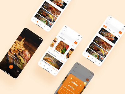 Food Delivery App UI food app food app design food app ui food delivery food delivery app food delivery app design food delivery ui food mobile app ios design jannatul shourov mobile app thedsquad ui ui design