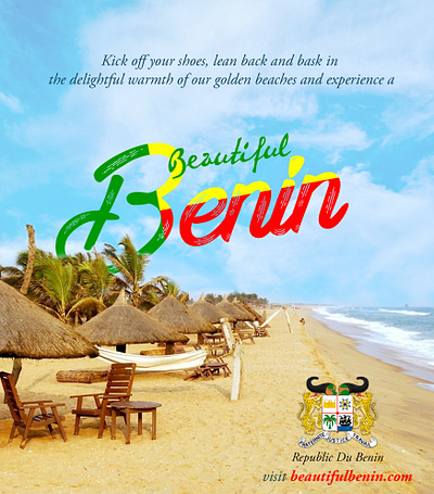 Beautiful Benin branding design graphic design typography