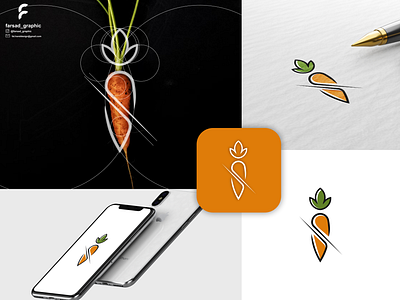 Slash Carrot Logo branding carrot cartoon clean corporate branding design graphic design illustration inspirations line logo logodesign mascot minimal modern simple vector vegetable