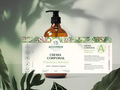 Aguaribay - Branding branding cosmetics handmade identity design label logo natural