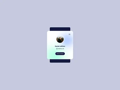 Profile Card UI Design card ui card ui component card ui design free ui card free ui component profile profile card ui component design ui design daily