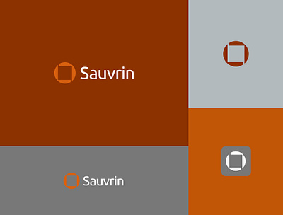 Logo design - Sauvrin 2d brand branding clean design icon identity illustration logo logodesign logos logotype mark modern tech type ui ux vector