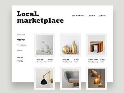 Local. Architectural magazine & Website II Webshop architecture branding dailyui design illustration interior logo ui ux vector web webshop website