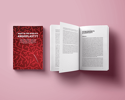 What in the World is Angioplasty? book book cover book design design graphic design illustration vector