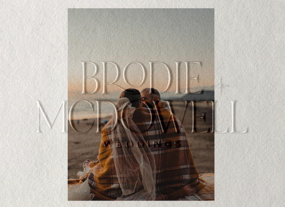 Brodie McDowell Main Logo branding design logo