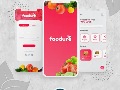 Food App Design [Concept UI Design] app branding design digitally atanu figma food app mobile app photoshop ui ui design ui designer ux ux design