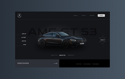 AMG GT amg auto car conncept luxury mercedes product ui ux vechicle vehicle