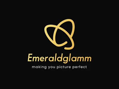 EmeraldGlamm - Design process branding design graphic design logo vector