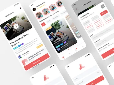 Education App 3d animation branding design graphic design illustration logo motion graphics ui ui design