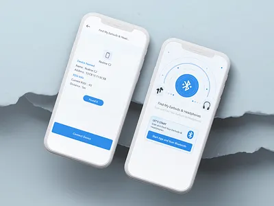 Find My Earbuds app branding design icon logo typography ui ux