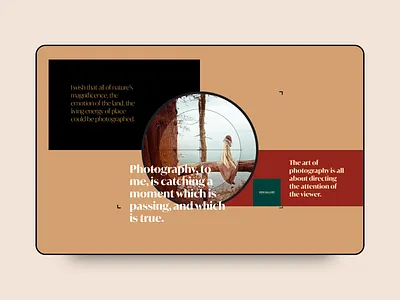 Snap - Photography colored design illustration landing page ui ux web web design