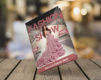 Magazine Flyer Design fashion flyer design flyer design magazine design magazine flyer