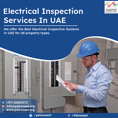 Electrical Inspection Services In UAE graphic design