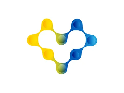 heart mark Ukraine's brand identity branding creative logo graphic design logo logo concept logo inspiration logobook logodesign logotype stopwar westandwithukraine