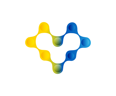 heart mark Ukraine's brand identity branding creative logo graphic design logo logo concept logo inspiration logobook logodesign logotype stopwar westandwithukraine