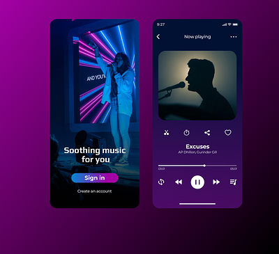 Music Player UI daily ui designing music music player ui ux
