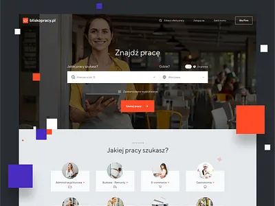 Bliskopracy | Web animation branding content design illustration logo search typography ui vector