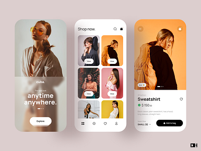 Cuba Fashion App Design branding clean colors design dribbble dribbble best shot ecommerce explore fashion fashion app mobile onboarding product product page typgraphy ui uidesign uiux ux uxdesign