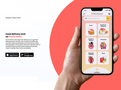 Cash Point Mobile App Design application figma mobile appm ui user interface design