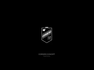 CORDERO concept bbq branding design graphic design grill house logo meat restaurant steak
