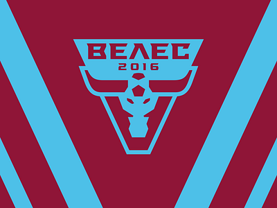 FC Veles bull logo fc veles football graphic maniac soccer logo sports design sports identity