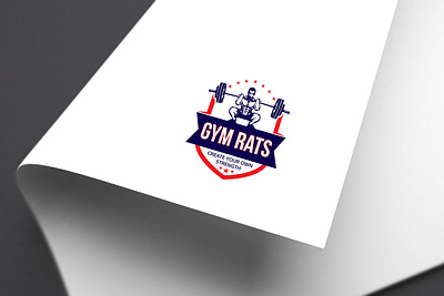 Gym Logo Design branding design graphic design illustration logo typography ux vector