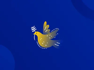 Stand with Ukraine adobe illustrator design gradient illustration