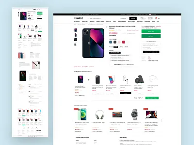 View Product Page - eCommerce download sketch top designer top ux ui designer view product page