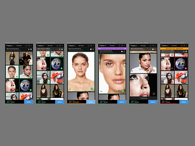 Mobile Approval Process (RAW) app application mobile ui ux