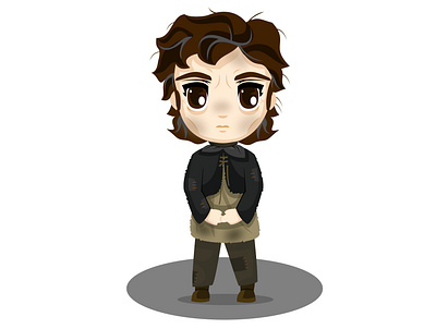 Theon Greyjoy (Hediondo) chibis design diseño gameofthrones hediondo illustration kraken pyke theongreyjoy ui ux vector vector illustration