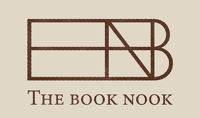 The Book Nook logo! design logo vector