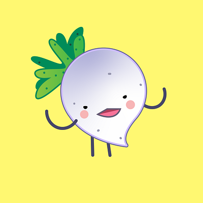 Turnip design illustration turnip vector