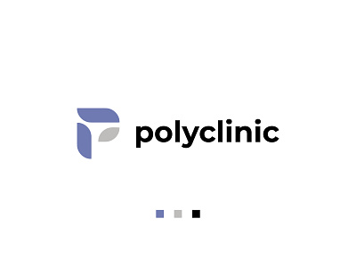 Polyclinic logo brand identity branding clinic creative logo flat logo gradient logo hospital logo lettermark logo and branding logo design logo mark logotype medical logo minimal logo minimalist logo modern logo monogram p letter logo p logo simple logo