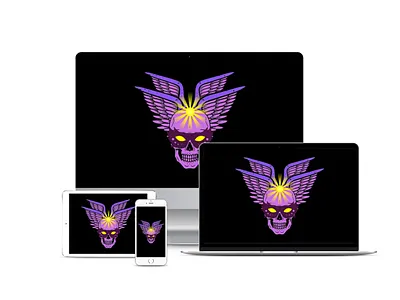 Death Amgel graphic design