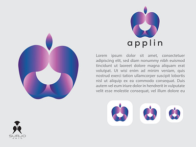 applin app icon 3d abstract abstract logo abstractlogo app appicon apple appleicon bestlogo brandidentity branding creative electronic icon logo logo design logo designer logodesign minimal modern