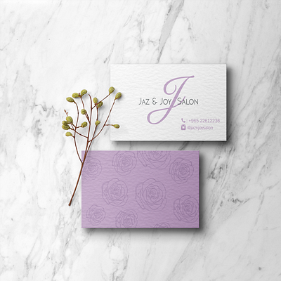 Jaz & Joy Ladies Salon branding design graphic design illustration logo vector