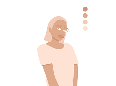 Illustration 2d design digital flat flatdesign graphic design illustration portrait poster poster design
