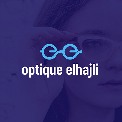 OPTIQUE ELHAJLI- Logo Design Concept awesome brand brand logo brand mark branding design designer graphic design graphic designer identity illustrator inspiration logo logo design logo maker logo mark logo type logos typography vector