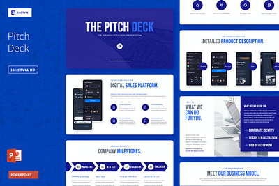 Pitch Deck Multipurpose Template clean company corporate deck design modern multipurpose multipurpose template photography pitch pitch deck pitchdeck portfolio powerpoint studio template unique web design web development website