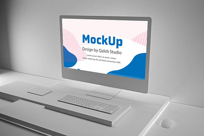 Clean iMac Pro Mockups abstract apple clean clean imac design device display imac imac mockup imac mockups imac pro laptop mac macbook mockup presentation realistic screen simple ui
