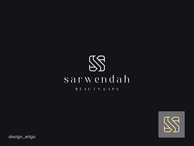 Modern S Logo Design elegant minimalist modern monogram s logo simple