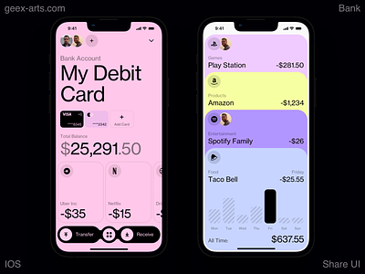 Bank Account account bank dashboard homepage interface invest investments ios ios 16 iphone iphone 16 mobile ui ux