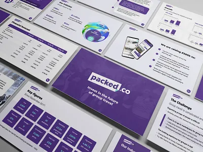 Pitch Deck for Travel Company graphic design pitch deck pitch deck design powerpoint presentation design travel presentation