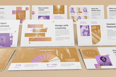 Detone - DuoTone Keynote Template branding clean design designposter duotone duotone keynote google google slides gradient graphic design illustration keynote minimal pitch deck powerpoint startup ui ux vector web design