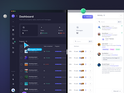 Hyper Kit Dashboard 3 - Dark/Light dark dashboard design system light ui ux