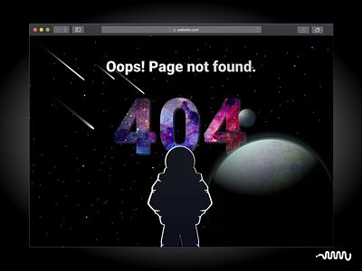 404 page design. design ui ux